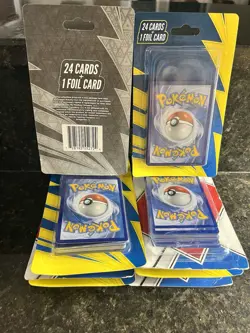 Pokemon TCG Plus Promo Blister Pack - 20 Cards + 1 Foil Card (x8) - Image 2