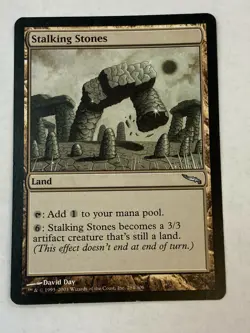Stalking Stones - Magic the Gathering MTG Mirrodin Single Card - Image 1