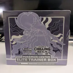 Pokemon Center Exclusive Chilling Reign Shadow Rider ETB UNOPENED | SEAL TORN - Image 1