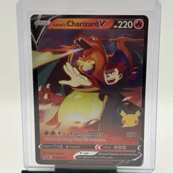 Lances Charizard V SWSH133 - Black Star Ultra Rare Promo Pokemon TCG LP - Image 1