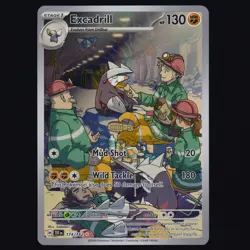 Excadrill 174/162 Temporal Forces Illustration Rare Pokemon TCG NM - Image 1
