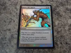 1x Foil - Raise the Alarm - Magic the Gathering MTG Mirrodin - Image 1