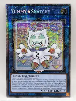 Yu-Gi Oh! YUMMY ☆ SNATCHY Starlight Rare JUSH-EN022 1st Edition - Image 1
