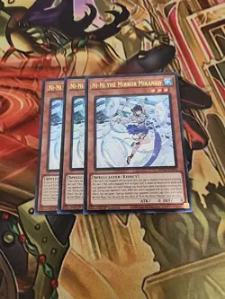 3X Ni-Ni the Mirror Mikanko - MP24-EN294 - NM Ultra Rare 1st Ed Yugioh - Image 1