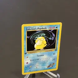 Pokemon Card - Sabrina's Psyduck Gym Challenge 99/132 Common 1st Edition - Image 2