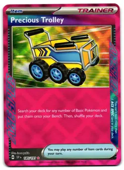 Precious Trolley 185/191 - Surging Sparks ACE SPEC Rare Pokemon TCG - LP Card - Image 1