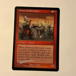 Dwarven Recruiter Odyssey Foil LP - Image 1