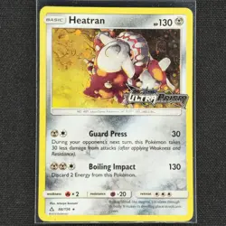 Heatran - 88/156 - Cosmos Holo Promo - Stamped - Ultra Prism - Pokemon Card - LP - Image 1