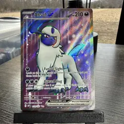 Pokemon TCG Absol EX Obsidian Flames Holo Ultra Rare Card 214/197 NM - Image 1