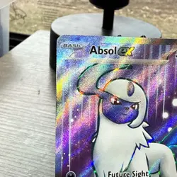 Pokemon TCG Absol EX Obsidian Flames Holo Ultra Rare Card 214/197 NM - Image 4