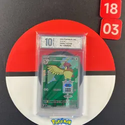 Pidgeotto Pokemon S-Chinese Prize Turn CSV4C 137/129 Grade10 - Image 1