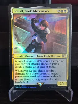 Squall, SeeD Mercenary - Final Fantasy - Foil - NM - Image 1