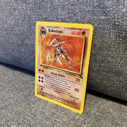 Kabutops 24/62 Fossil Regular Rare Pokemon TCG WOTC LP - Image 2