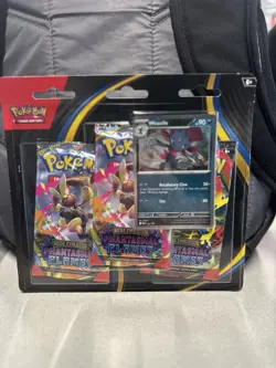 Pokemon TCG PHANTASMAL FLAMES Triple Blister Pack New Sealed UNOPENED UK - Image 1