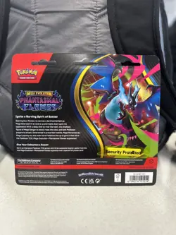 Pokemon TCG PHANTASMAL FLAMES Triple Blister Pack New Sealed UNOPENED UK - Image 2