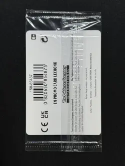 Pokemon Lechonk #155 Pokemon Center Stamp Promo Sealed CRIMP ERROR! - Image 2