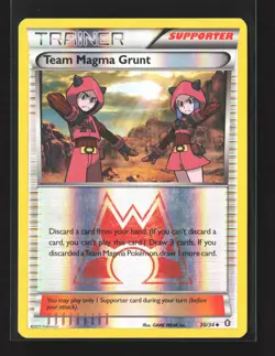 Pokemon Double Crisis #30/34 Uncommon Team Magma Grunt - Image 1