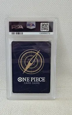 Shanks OP09-004 SP Parallel Gold Ver. Japanese One Piece Card OP13 - PSA 9 - Image 4