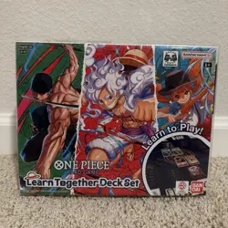 One Piece Card Game Learn Together Deck Set LT01 - English - Sealed - Image 1