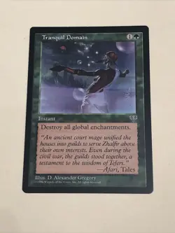 Magic The Gathering Tranquil Domain Mirage Common Instant Vintage - Image 1