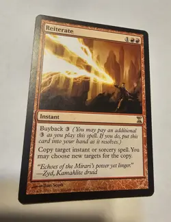 Reiterate Time Spiral MTG Magic The Gathering NM - Image 1