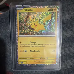 Pokemon Pikachu Basic Holo Pokemon M24n Card 002/015 English - Image 2