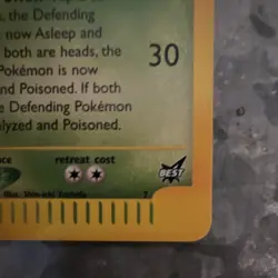 Pokemon Dark Venusaur #7 [Winner] Best of Game Promo Regular 70 HP 2003 TCG - Image 5