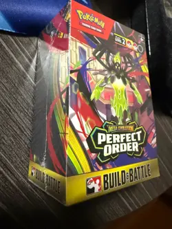 Pokemon Mega Evolution Perfect Order Build & Battle Box x1 New and Sealed - Image 1