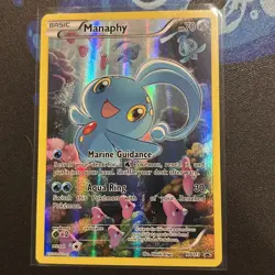 Manaphy XY113 Pokemon TCG XY Black Star Promo Holo - Image 1