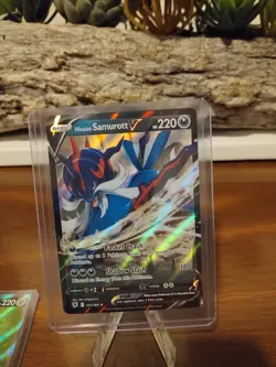 Pokemon TCG Hisuian Samurott V Sword & Shield - Astral Radiance 101/189 Holo... - Image 1