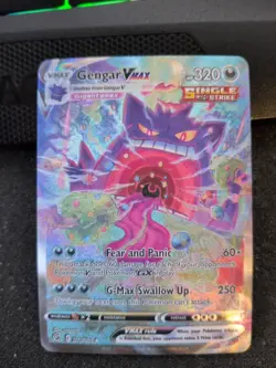 Gengar VMAX (Alternate Art Secret) 271/264 Swsh08: Fusion Strike Holo - Pokemon - Image 2