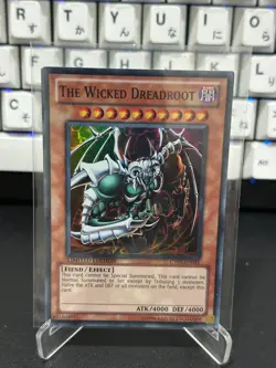 YuGiOh The Wicked Dreadroot Super Rare CT07-EN015 - Image 1