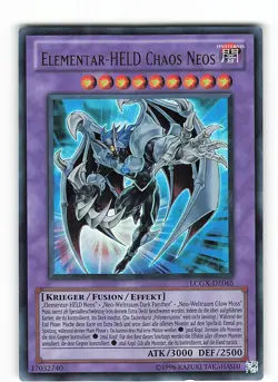 Yugioh ELEMENTAR-HELD CHAOS NEOS , lcgx-de065 Ultra Rare deutsch Near Mint - Image 1