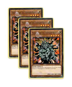 Yugioh! Manju of the Ten Thousand Hands WISU-EN046 (Rare) 1st Ed 3x - Image 1