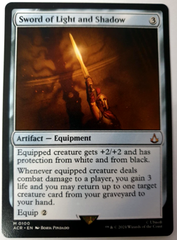MTG Assassin's Creed - Sword of Light and Shadow - Mythic - 0100 NM - Image 1
