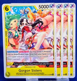 4x Gorgon Sisters OP14-105 UC | The Azure Sea's Seven | One Piece TCG | English - Image 1