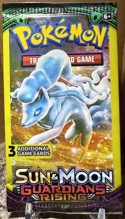 Alolan Ninetails Guardians Rising Mini pack 3 Card Pokemon Art Pack - Image 1