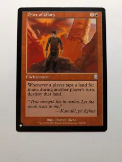 PRICE OF GLORY THE LIST REPRINTS MYSTERY BOOSTER 2 214/350 MtG - Image 1