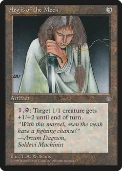 Aegis of the Meek Ice Age MP MTG - Image 1