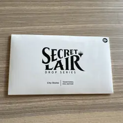 Magic: The Gathering Secret Lair City Styles Traditional Foil 5-Card Pack 2023 - Image 1
