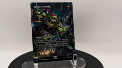 MTG Ronin's Arsenal Conqueror's Flail SHOWCASE NON-FOIL #0015 TMNT PZA NM Rare - Image 2