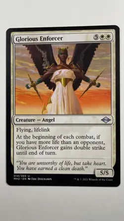 MTG Modern Horizons 2 Glorious Enforcer 14/303 - Image 1