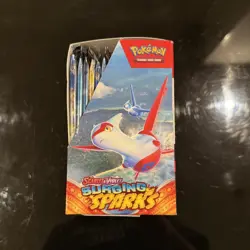Pokemon Surging Sparks Booster Box 36 Packs Sealed Packs Opened Box - Image 3