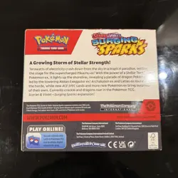 Pokemon Surging Sparks Booster Box 36 Packs Sealed Packs Opened Box - Image 5