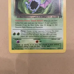 Dark Golbat 24/82 Rare Team Rocket Pokemon NM Near Mint - Image 3