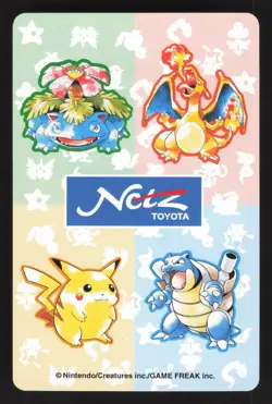Lickitung 6 of Clubs Japanese Pokemon Toyota Netz Poker Cards - Image 2