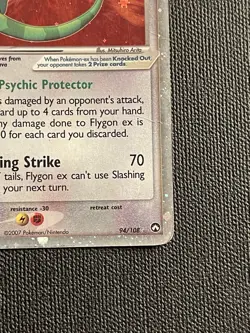 Pokemon Flygon ex Ultra Rare Holo EX Power Keepers 94/108 150 HP 2007 Card - Image 4