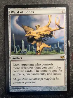 Ward of Bones - Eventide (MTG) - Image 1