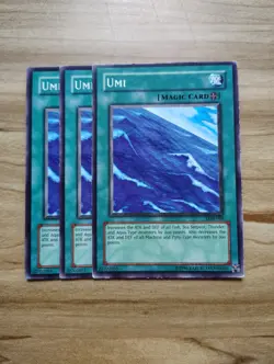 Yu-Gi-Oh! - Umi 3X - Full Playset - Image 1