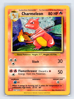 Charmeleon 002/034 Classic Collection CLC Pokemon Near Mint - Image 2